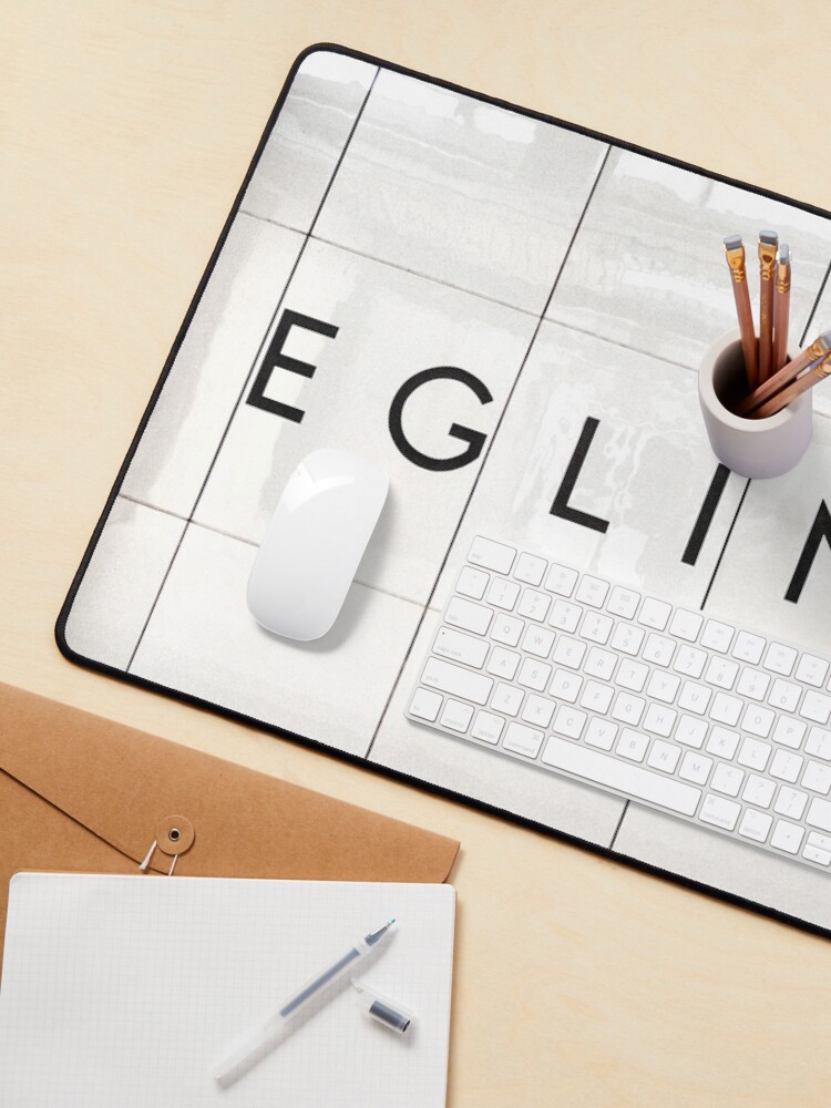 Alternate view of Eglinton Toronto Subway Sign Mouse Pad
