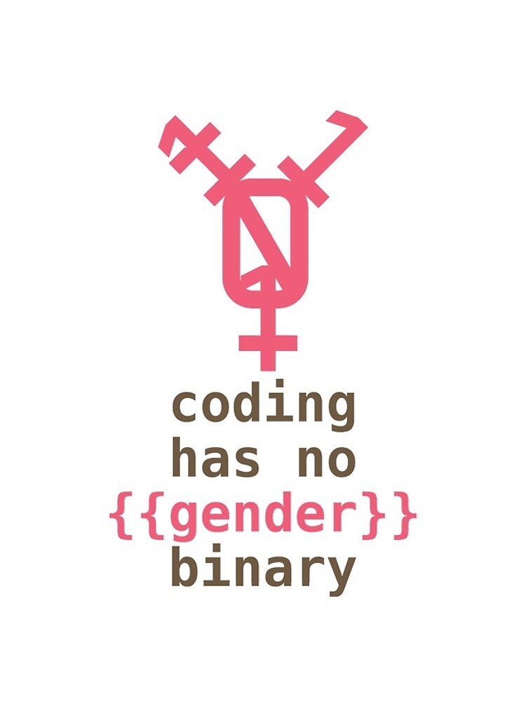 Thumbnail 4 of 4, iPhone Case, Code Has No Binary (Portrait) designed and sold by nonbinary-code.