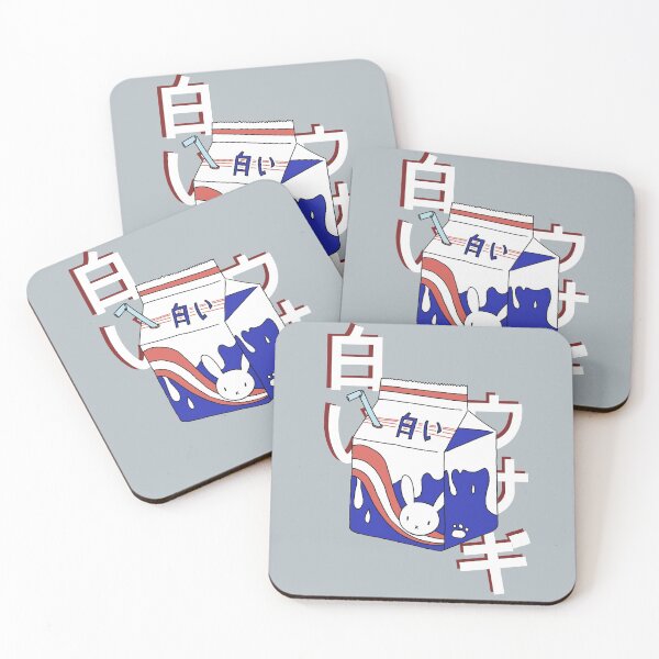 Item preview, White Rabbit Inspired Milk Brick designed and sold by PeachPantone.