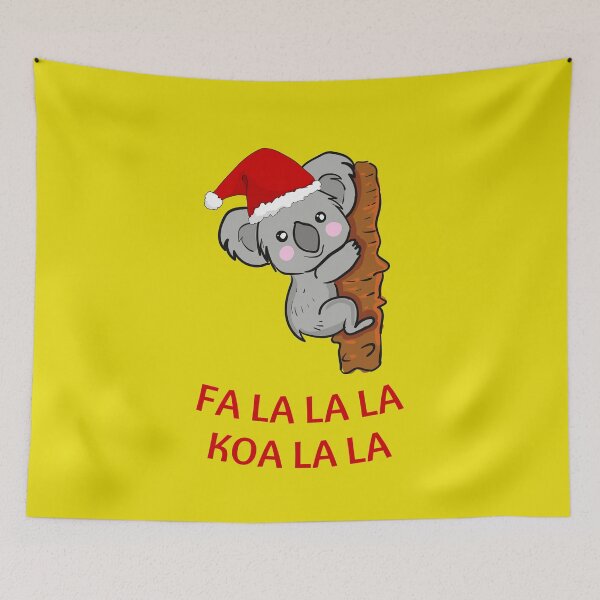 Item preview, Australian Christmas Merry Aussie Christmas Koa la la  designed and sold by Mommaspouch.