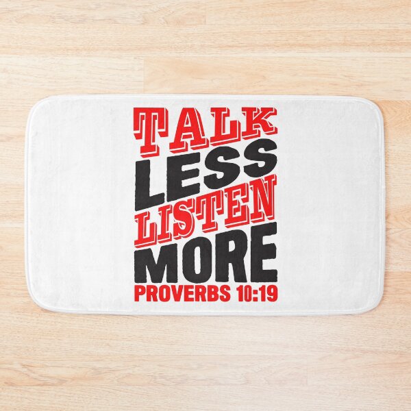 Item preview, Talk Less Listen More designed and sold by plushism.