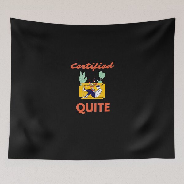 Item preview, CERTIFIED QUITE PERSON designed and sold by FbCreative.