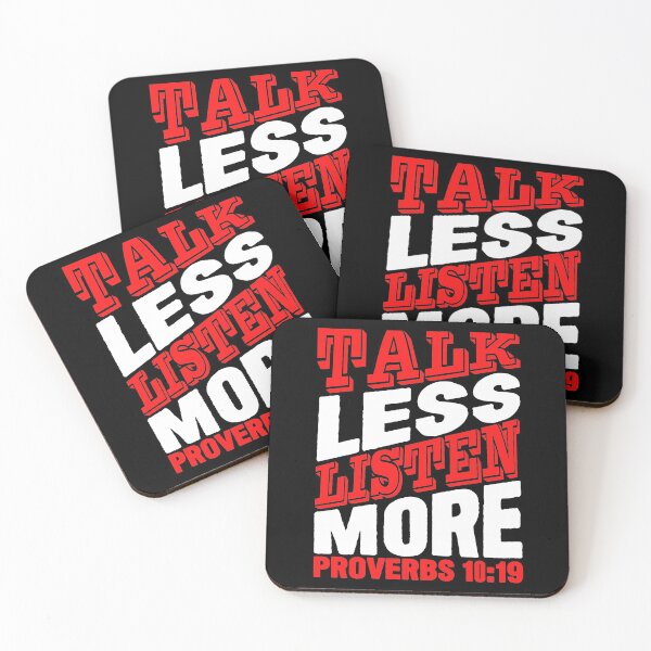 Item preview, Talk Less Listen More designed and sold by plushism.