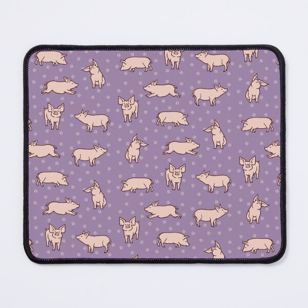 Item preview, Plum Violet Pigs designed and sold by Samira Gisiger.