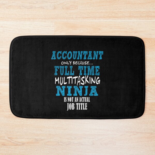 Item preview, Accountant full time ninja  designed and sold by aryagiri.