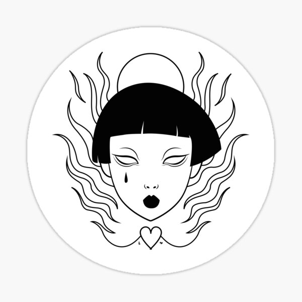Maid Of Lorraine Sticker Sticker