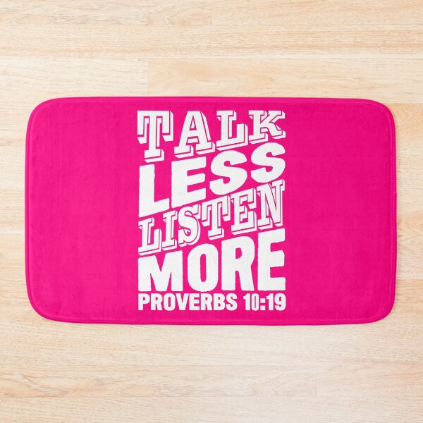 Item preview, Talk Less Listen More designed and sold by plushism.