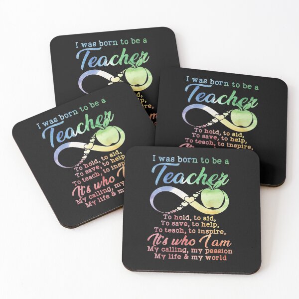 Item preview, i was born to be a teacher designed and sold by monicafarring.