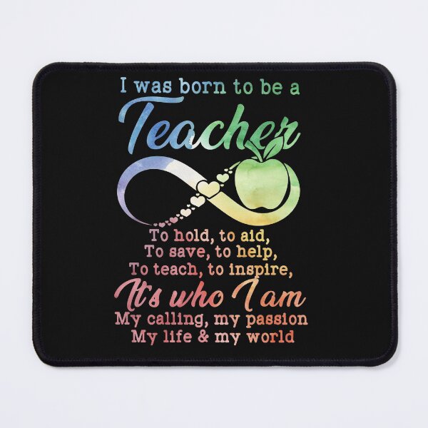 Item preview, i was born to be a teacher designed and sold by monicafarring.