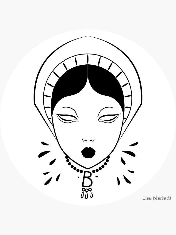 Boleyn Girl Sticker by Leespotting