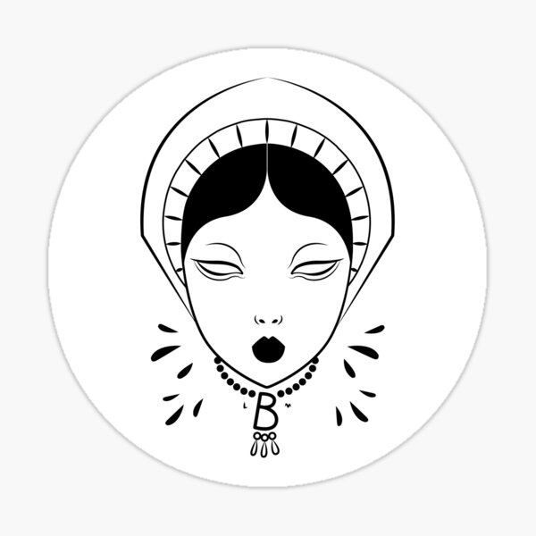 Boleyn Girl Sticker Sticker