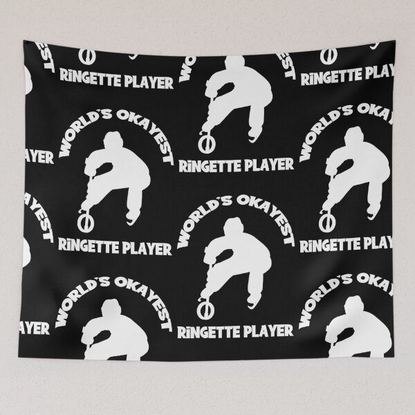 Item preview, Worlds Okayest Ringette Player, Straight Outta Ringette designed and sold by SportyDogShop.