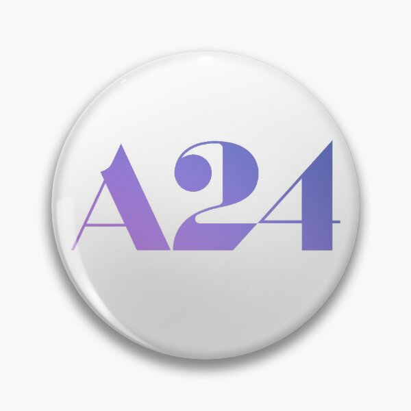 Item preview, Purple and Blue A24 logo designed and sold by Dalaura.