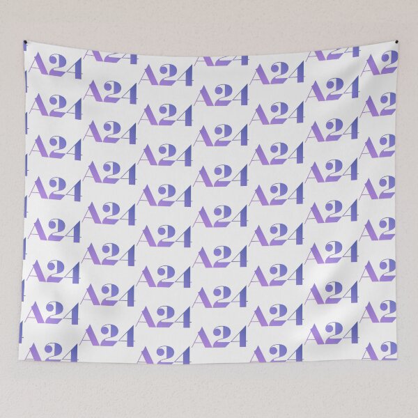 Item preview, Purple and Blue A24 logo designed and sold by Dalaura.