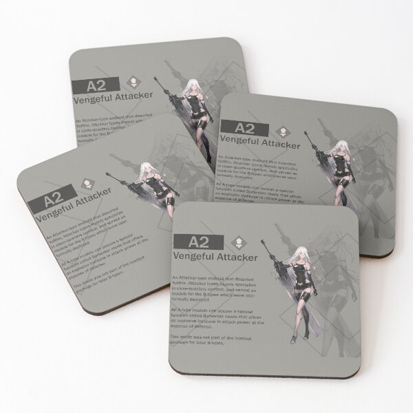 Item preview, A2 - Vengeful Attacker (Nier Reincarnation) designed and sold by VelvetZone.