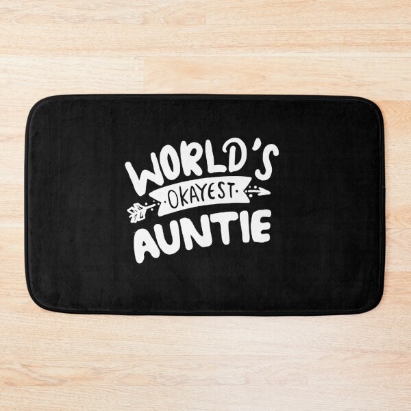 Item preview, Worlds Okayest Auntie designed and sold by SportyDogShop.