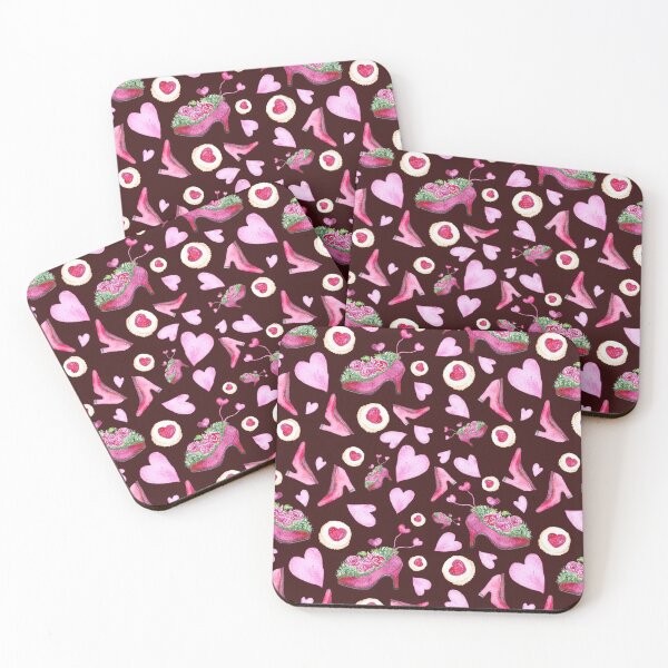 Item preview, Hand Painted Classic Valentine Watercolor Pattern designed and sold by Negin Mf Designs.