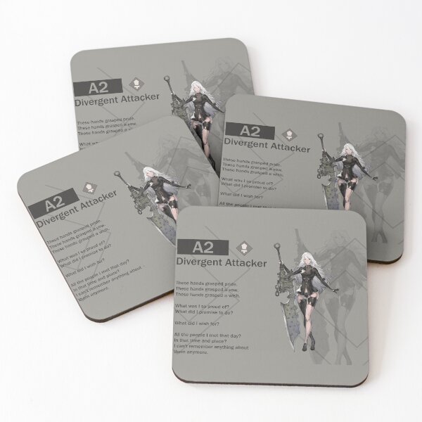 Item preview, A2 - Divergent Attacker (Nier Reincarnation) designed and sold by VelvetZone.