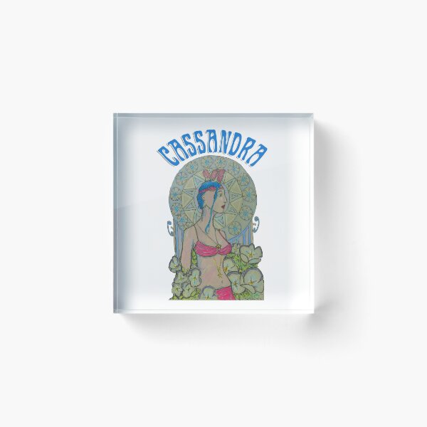 Item preview, Art Nouveau Cassandra with name designed and sold by Starbelly208.