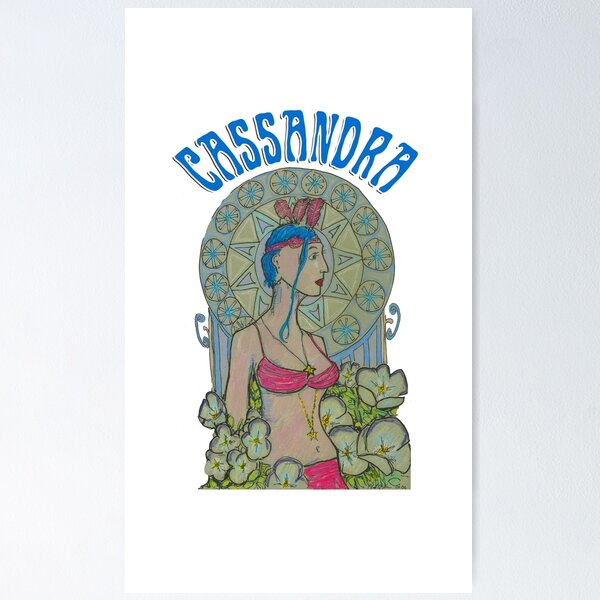 Item preview, Art Nouveau Cassandra with name designed and sold by Starbelly208.