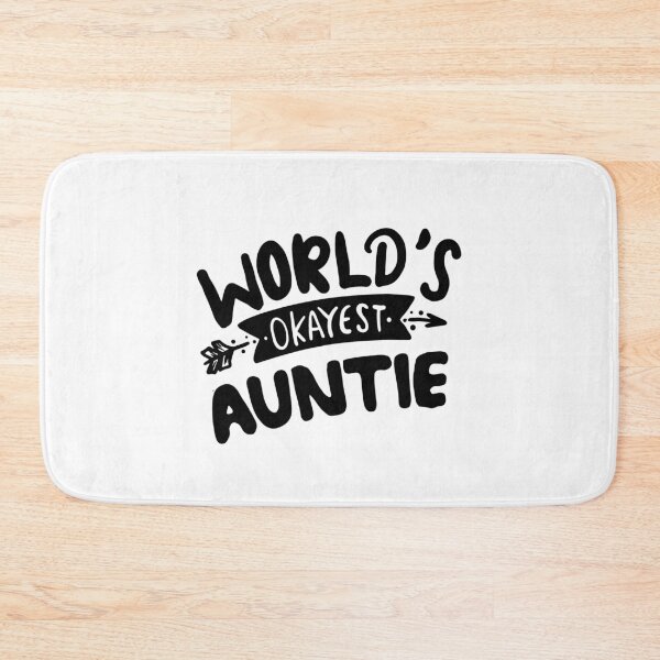 Item preview, Worlds Okayest Auntie designed and sold by SportyDogShop.