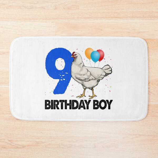Item preview, Birthday Boy 9 Hen designed and sold by Bendthetrend.