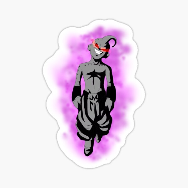 Buu Outline Sticker for Sale by awallac