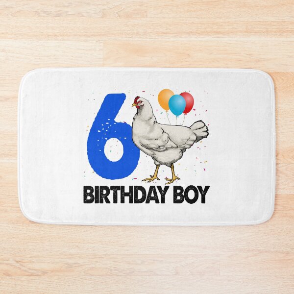 Item preview, Birthday Boy 6 Hen designed and sold by Bendthetrend.