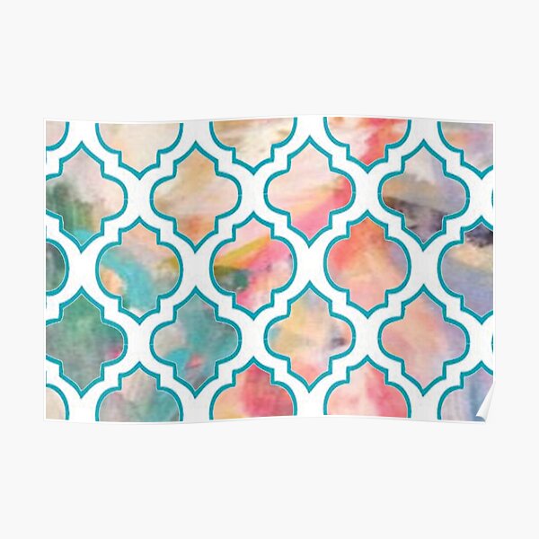 Moroccan Trellis Poster