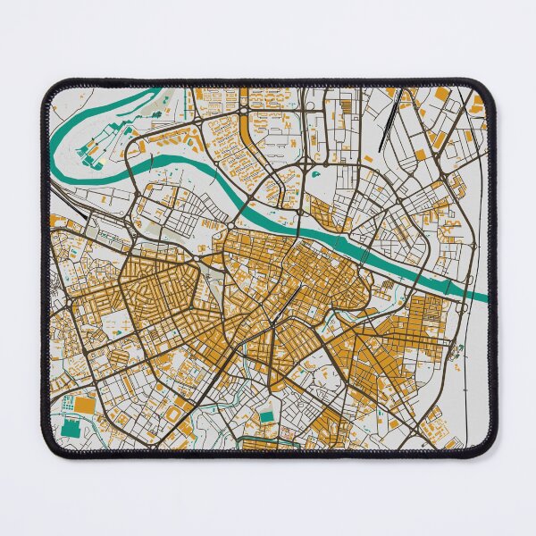 Item preview, Zaragoza map designed and sold by PostersProf1.