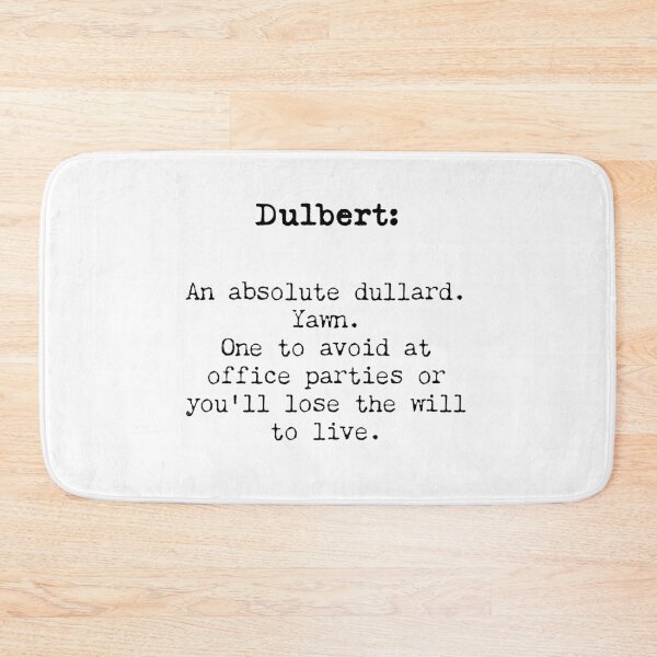 Item preview, Dulbert -A Wordy Alternative from the Great British Archaic Dictionary! designed and sold by Jules Smith.