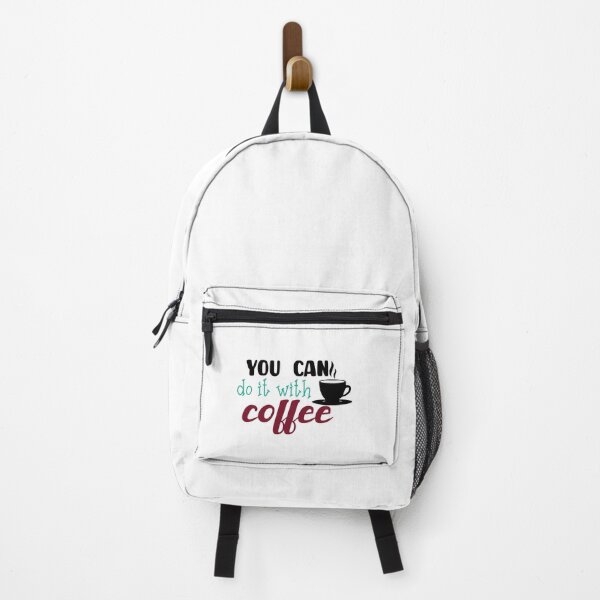 Item preview, You Can Do It With Coffee - Trendy Coffee Is a Hug In a Mug Quote For Coffee Lovers and Coffee Addicts designed and sold by Prince - Bestseller ★★★★★.