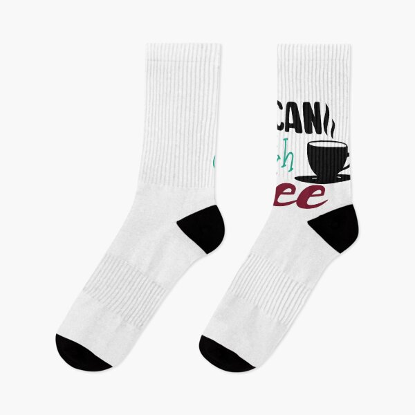 Item preview, You Can Do It With Coffee - Trendy Coffee Is a Hug In a Mug Quote For Coffee Lovers and Coffee Addicts designed and sold by Prince - Bestseller ★★★★★.
