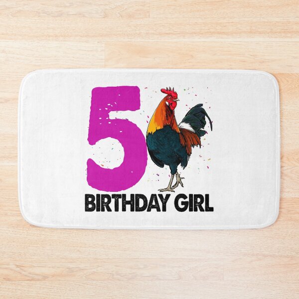Item preview, Birthday Girl 5 Hen designed and sold by Bendthetrend.