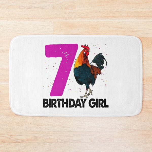 Item preview, Birthday Girl 7 Hen designed and sold by Bendthetrend.