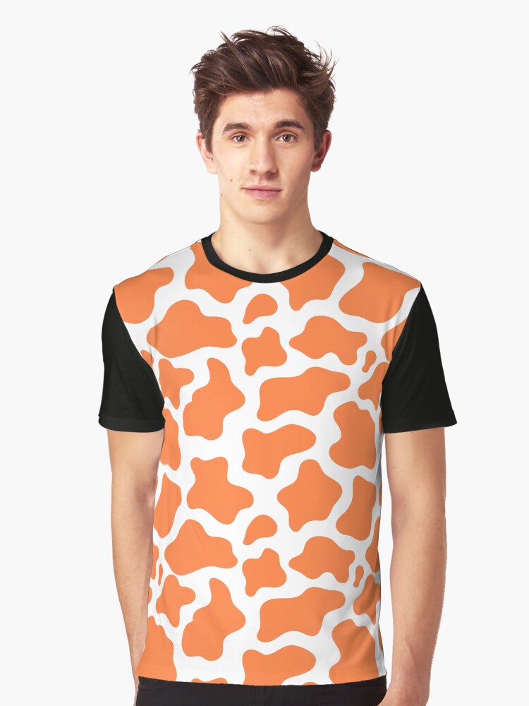cute orange graphic tees