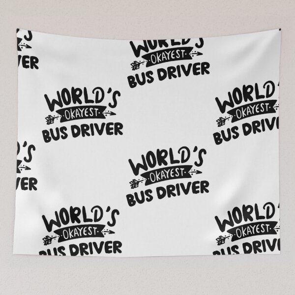 Item preview, Worlds Okayest Bus Driver, Best Bus Driver Ever designed and sold by SportyDogShop.