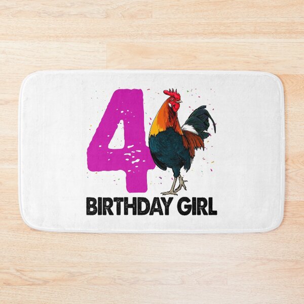 Item preview, Birthday Girl 4 Hen designed and sold by Bendthetrend.