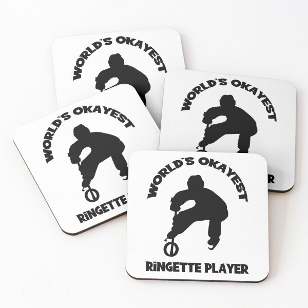 Item preview, Worlds Okayest Ringette Player, Straight Outta Ringette designed and sold by SportyDogShop.
