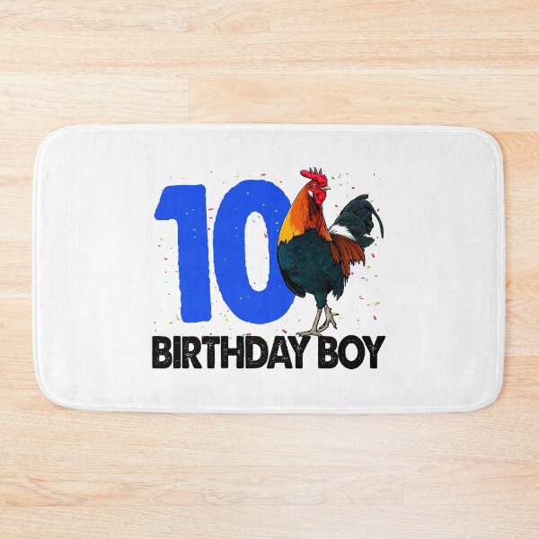 Item preview, Birthday Boy 10 Rooster designed and sold by Bendthetrend.