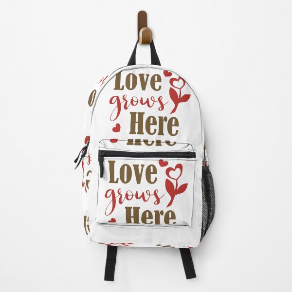 Item preview, Love Grows Here - love quotes, love meme designed and sold by Delandor.