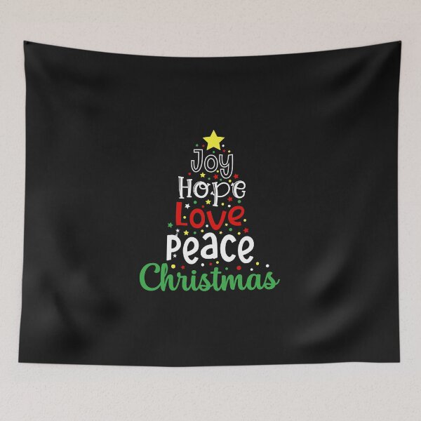 Item preview, Joy Hope Love Peace Christmas designed and sold by MollinS7.