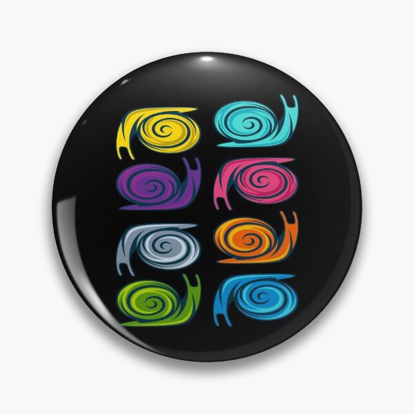 Item preview, Colorful snails snail shell designed and sold by MooonTees.