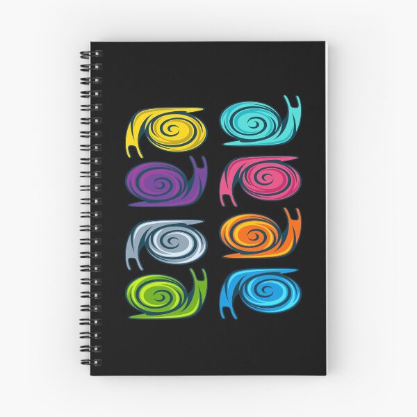 Item preview, Colorful snails snail shell designed and sold by MooonTees.