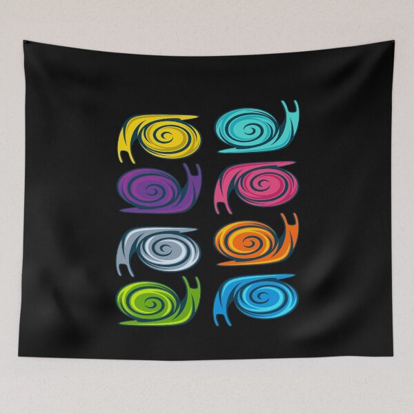 Item preview, Colorful snails snail shell designed and sold by MooonTees.