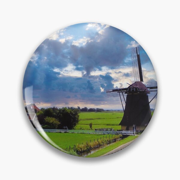 Item preview, A small farm in the Netherlands powered by an old Wind Mill designed and sold by mrtom414.
