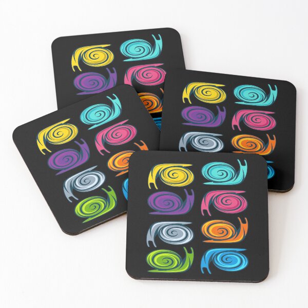 Item preview, Colorful snails snail shell designed and sold by MooonTees.