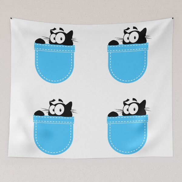 Item preview, Cat In Pocket Cute designed and sold by PRB1989.