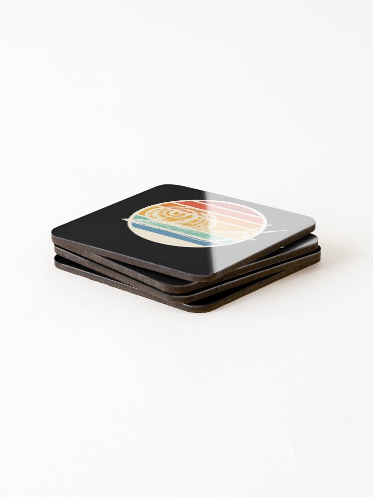 Thumbnail 4 of 5, Coasters (Set of 4), Snails Snail Shell Racing Snail designed and sold by mooon85.