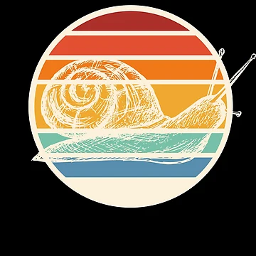Artwork thumbnail, Snails Snail Shell Racing Snail by MooonTees